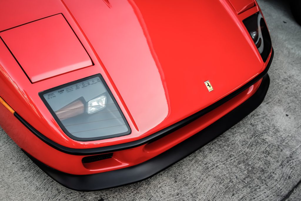 riviera customs xpel protective film on a Ferrari